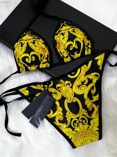 versace swimsuits|versace bikinis.